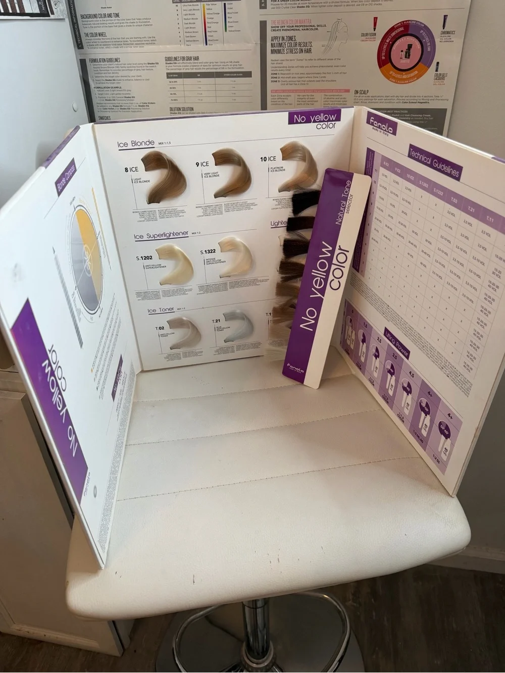 Fanola No Yellow Color Blonde Toning Kit — White & Purple Packaging